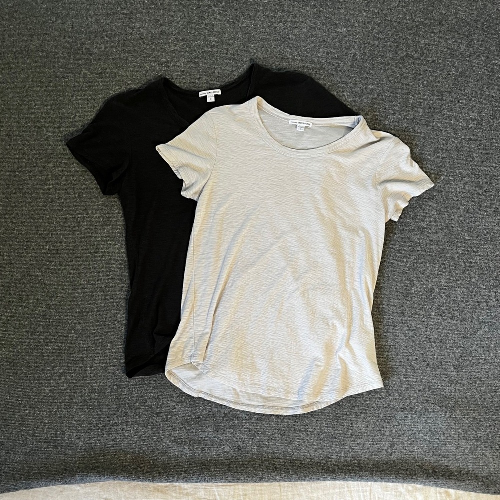 Lot of 2 James Perse Short Sleeve Tee